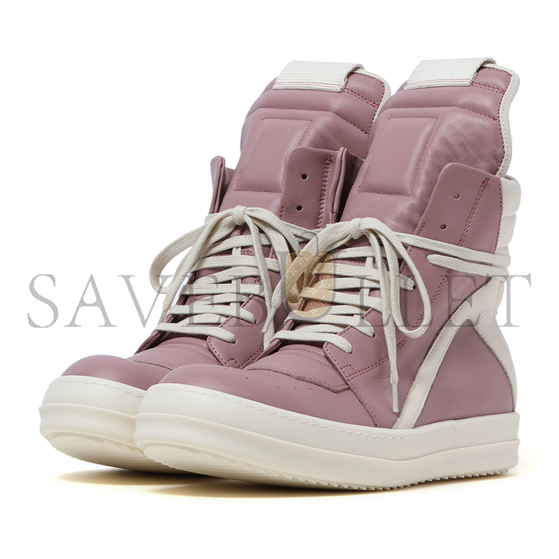 r1ck 0wens geobasket high-top leather sneakers ‎‎289460